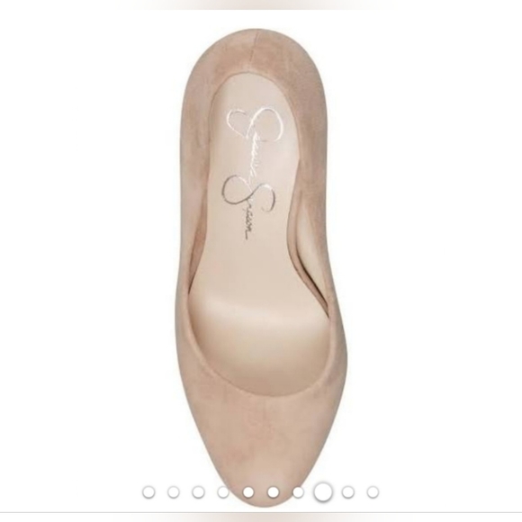 New Jessica Simpson Nellah Womens Suede Platform Heels Size 7.5 - Picture 3 of 14